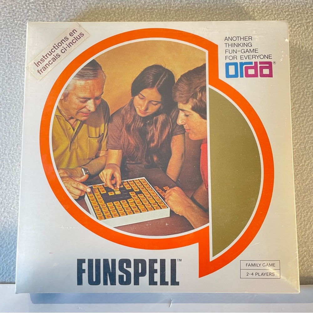 Vintage Funspell Game NEW! Sealed